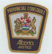 CANADA,ALBERTA,ALBERTA PROVINCIAL CONSTABLE JUSTICE 1